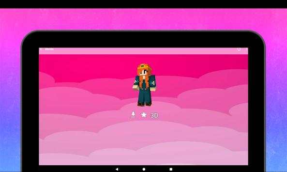 Girls Skins for Minecraft PE in 3D screenshot 15