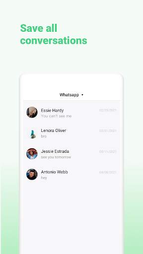 WA message recover screenshot 3