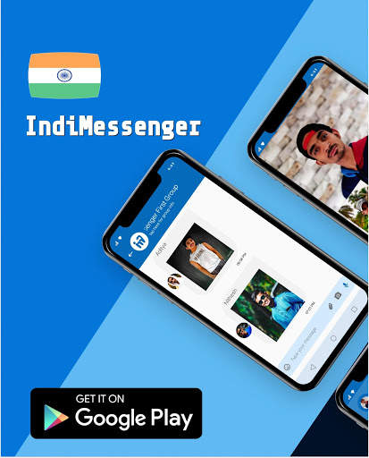 IndiMessenger - India's Chat and video calling app screenshot 1