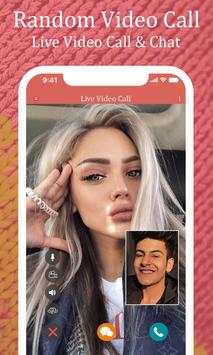 Live Girls Video Call - Random Video Call 3 تصوير الشاشة