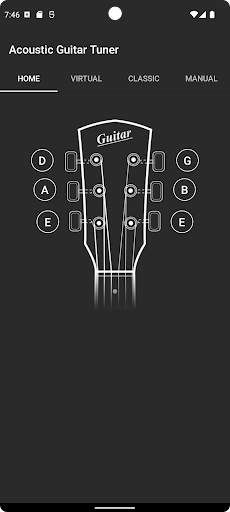 Acoustic Guitar Tuner screenshot 1