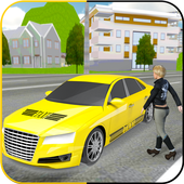 Modern City Taxi Simulator icon