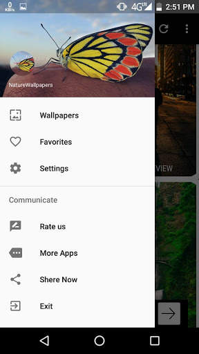 Natural Wallpaper screenshot 2