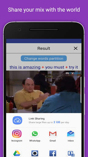 MovMix - Say it with movie stars - GIF 2.0 screenshot 3