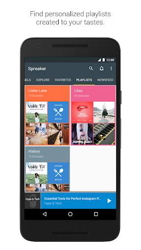Spreaker Podcast Player - Free Podcasts App 3 تصوير الشاشة