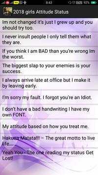 Latest Attitude Status 2019 screenshot 4