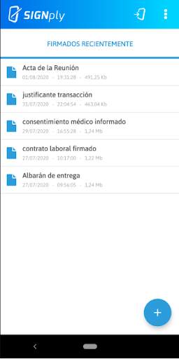 Firmar documentos PDF SIGNply screenshot 3