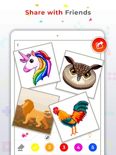 Pixal Art : Number Color Game screenshot 9