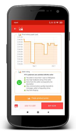 Price History - Shopping Tool for china Shops screenshot 1