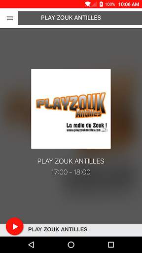 PLAY ZOUK ANTILLES screenshot 1