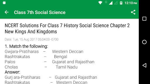 Class 7 Social Science CBSE Solutions screenshot 4