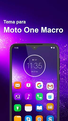Tema do iniciador para Motorola Moto One Macro pro screenshot 1
