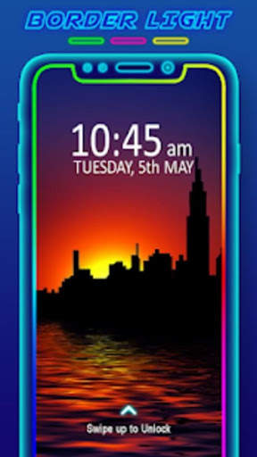 BorderLight Live Wallpaper-HD Colorfull Wallpaper screenshot 1