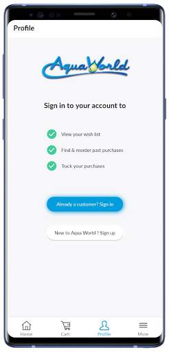 Aqua World App screenshot 3