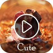 Cute Video Status Maker logo