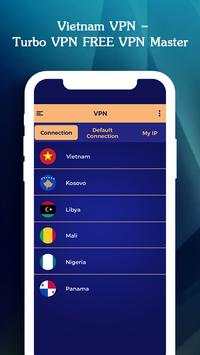 Vietnam VPN - Turbo VPN FREE VPN Master screenshot 1