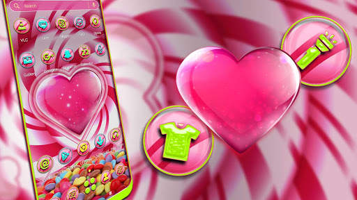 Candy Heart Theme screenshot 4