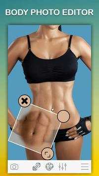 Body camera-Fitness photos,Body builder screenshot 1