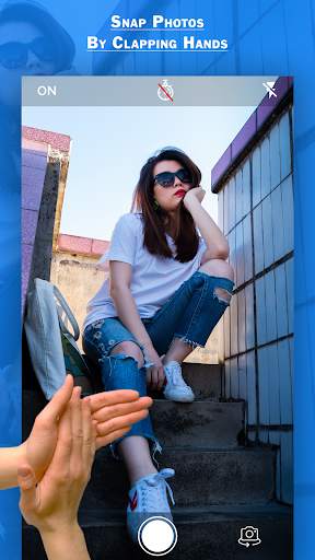 Clap To Capture Photo Camera - Easy Selfie screenshot 1