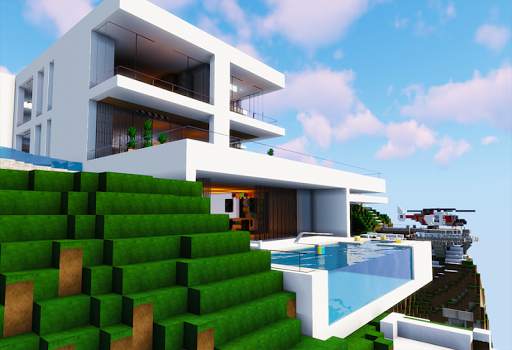 Mod Modern House Map For Minecraft screenshot 4