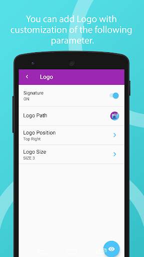 Auto Photo Stamper : Date & Time, Logo, Signature screenshot 5