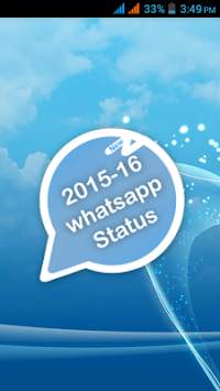 latest whatsapp status 2015-16 screenshot 1