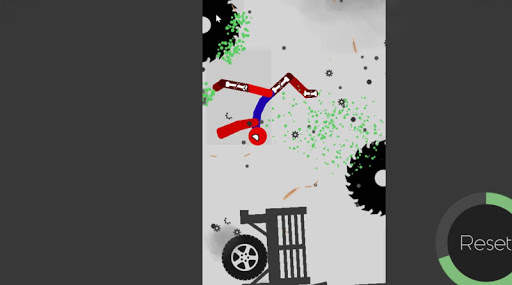 Spider Stickman Dismounting screenshot 5