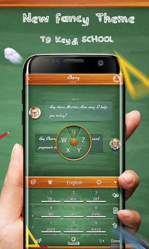 School GO Keyboard Theme screenshot 6