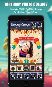 Happy Birthday Photo Collage screenshot 1