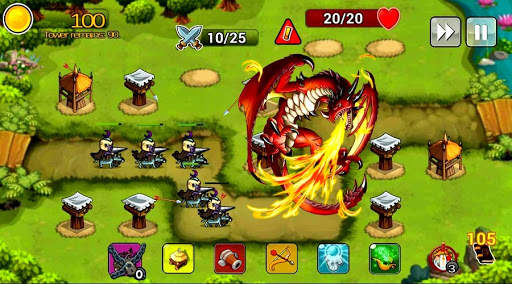 การป้องกันราชอาณาจักรของ Dragon Hills screenshot 2