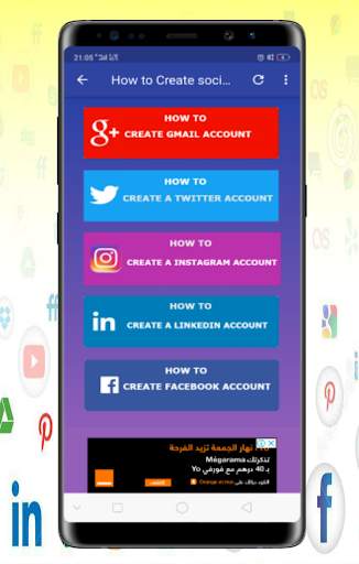 how to create a social media account free guide screenshot 3