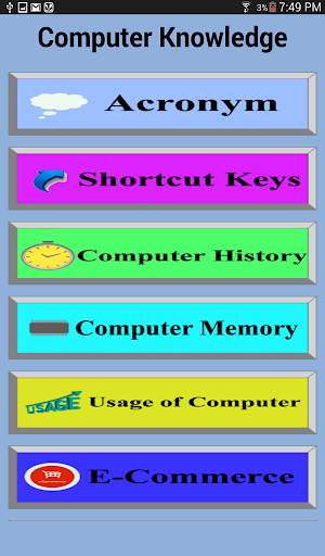 Basic Computer Knowledge & Fundamentals screenshot 1