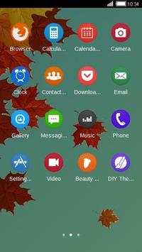 Dry Leaf C Launcher Theme screenshot 2