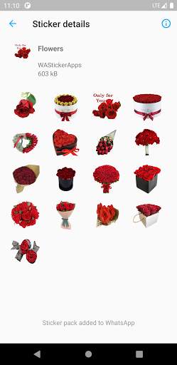 Love Stickers for WhatsApp 2021 💕❤ screenshot 4