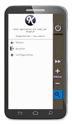 Commande Freebox V6 screenshot 2