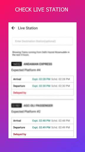 IRCTC Train PNR Status Info (भारतीय रेल) screenshot 3