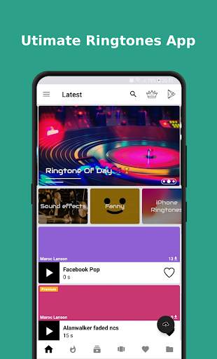 Ultimate Ringtone App screenshot 1