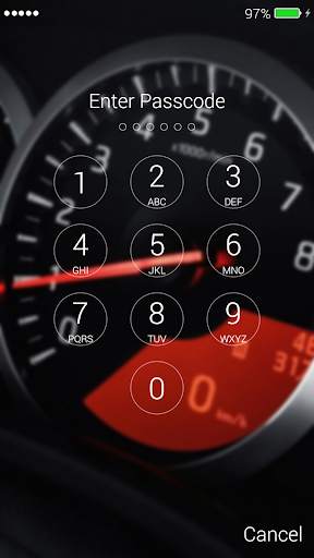 Car Panel/Dashboard/Speedometer Lock Screen screenshot 6