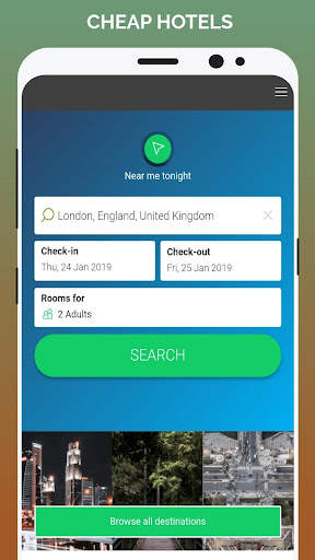 Hotel Booking: search cheap ho screenshot 1
