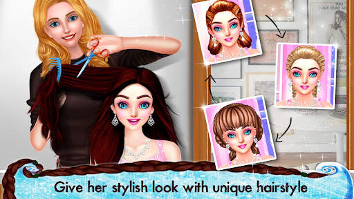Bridal Hair Design Salon Games screenshot 4