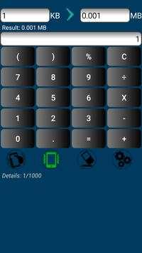 Convert KB to MB | Megabyte to kilobyte conversion screenshot 2