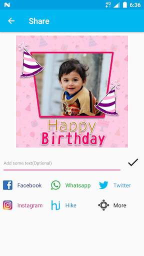 Birthday Photo Greetings screenshot 7