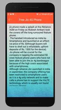 Free Jio Phone Registration screenshot 6