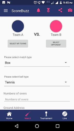 ScoreBuzz - Free Digital Cricket Scoring App screenshot 3