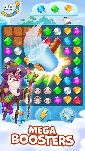 Pirate Treasures: Jewel & Gems 3 تصوير الشاشة
