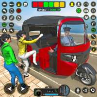 3d Rickshaw: Racing Games logo