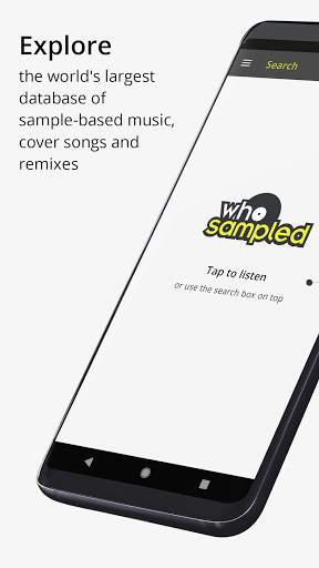 WhoSampled screenshot 1