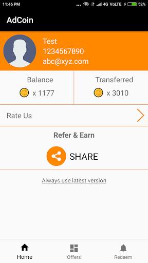 AdCoin screenshot 1
