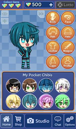 Pocket Chibi - Anime Dress Up screenshot 7