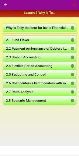 Full Tally Erp9 Course Offline screenshot 3